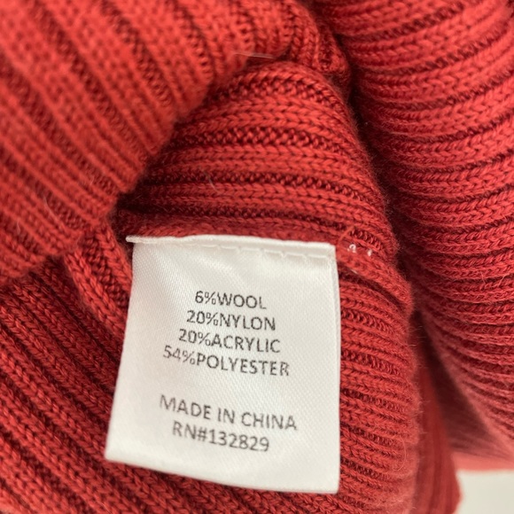 Tularosa Shia Sweater in Rust | Revolve | size small - Picture 8 of 8